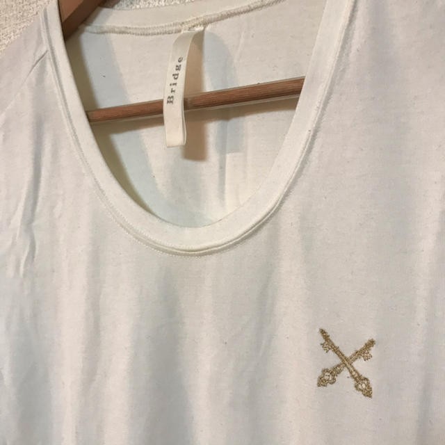 Bridge T-Shirt White M Used Casual Japan gallery
