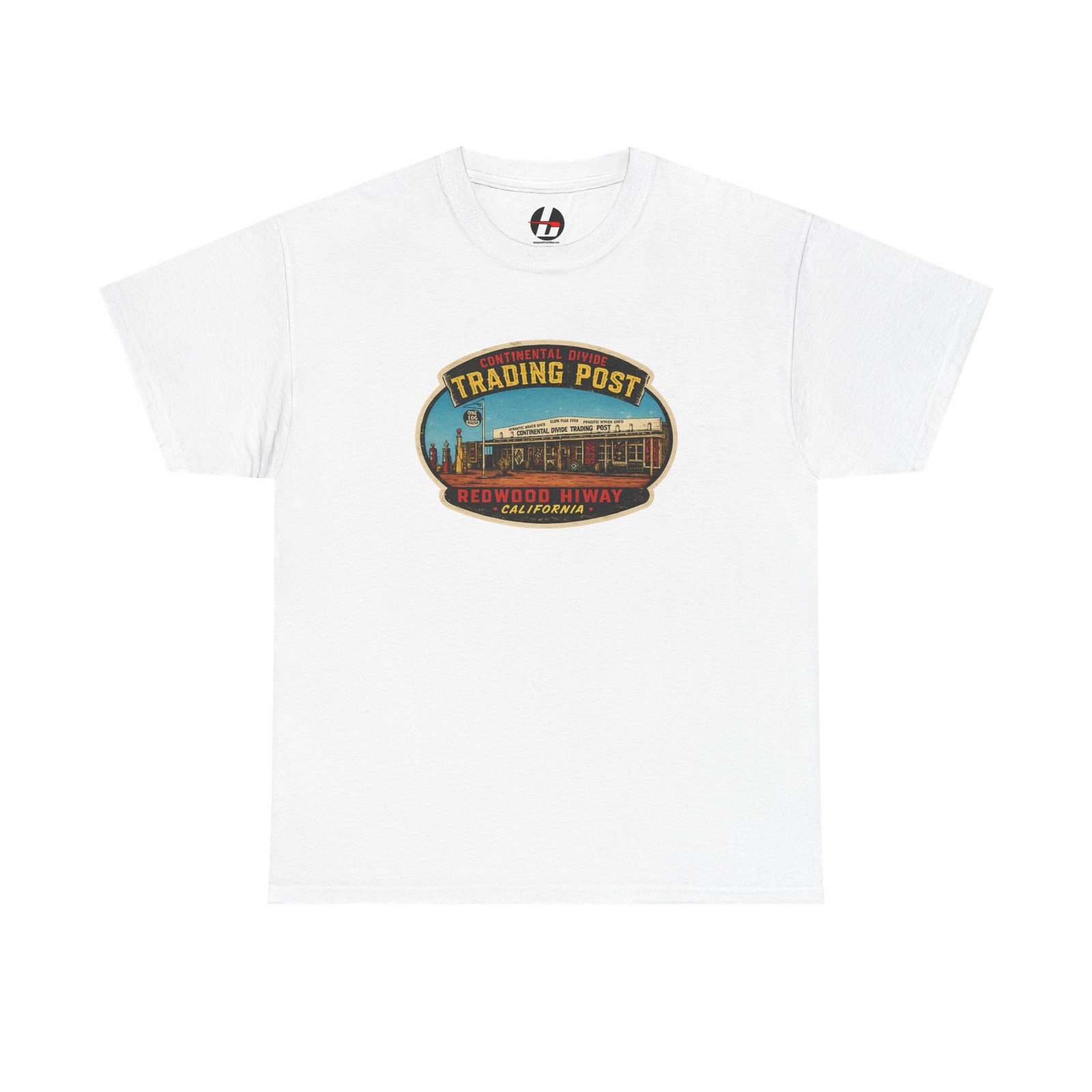 Vintage Trading Post Tee | Continental Divide Trading Post Water Decal T-Shirt gallery
