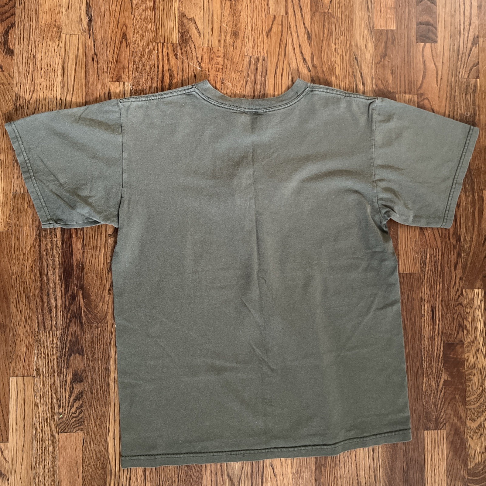 VINTAGE Utah Shirt Mens Medium Green National Parks Moab Arches Embroidered gallery