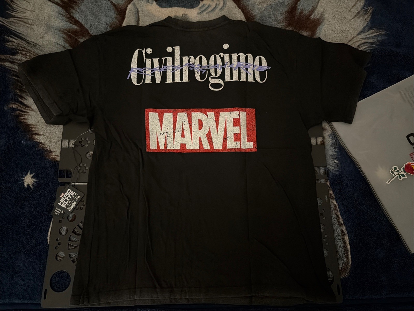 Civil Regime Marvel Hero Elite Series X-Men Magneto Large Oversized Tee gallery