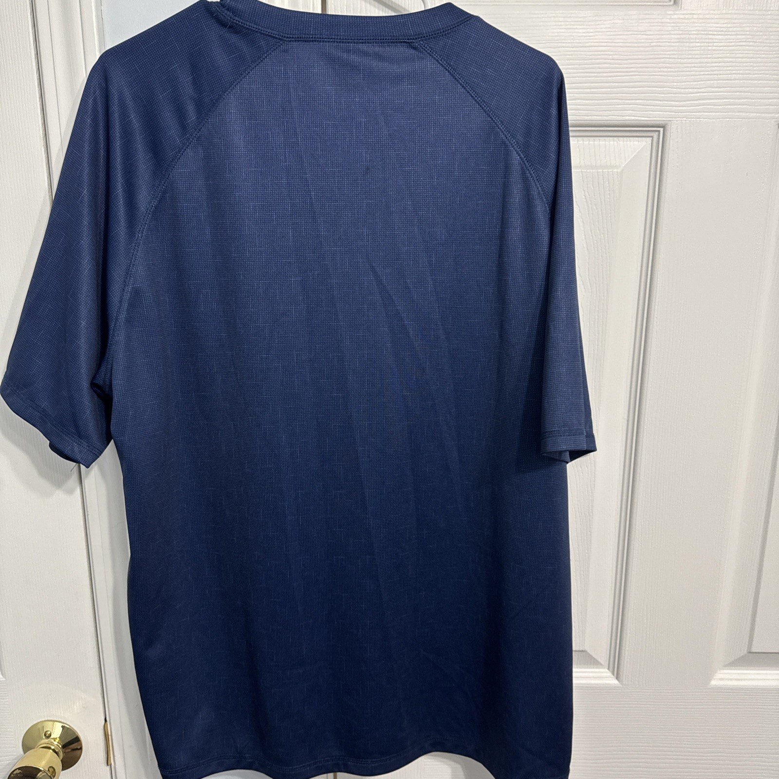ZeroXposur Sun Protection UPF50+ Short Sleeve Shirt T-Shirt Mens Size XXL Blue gallery