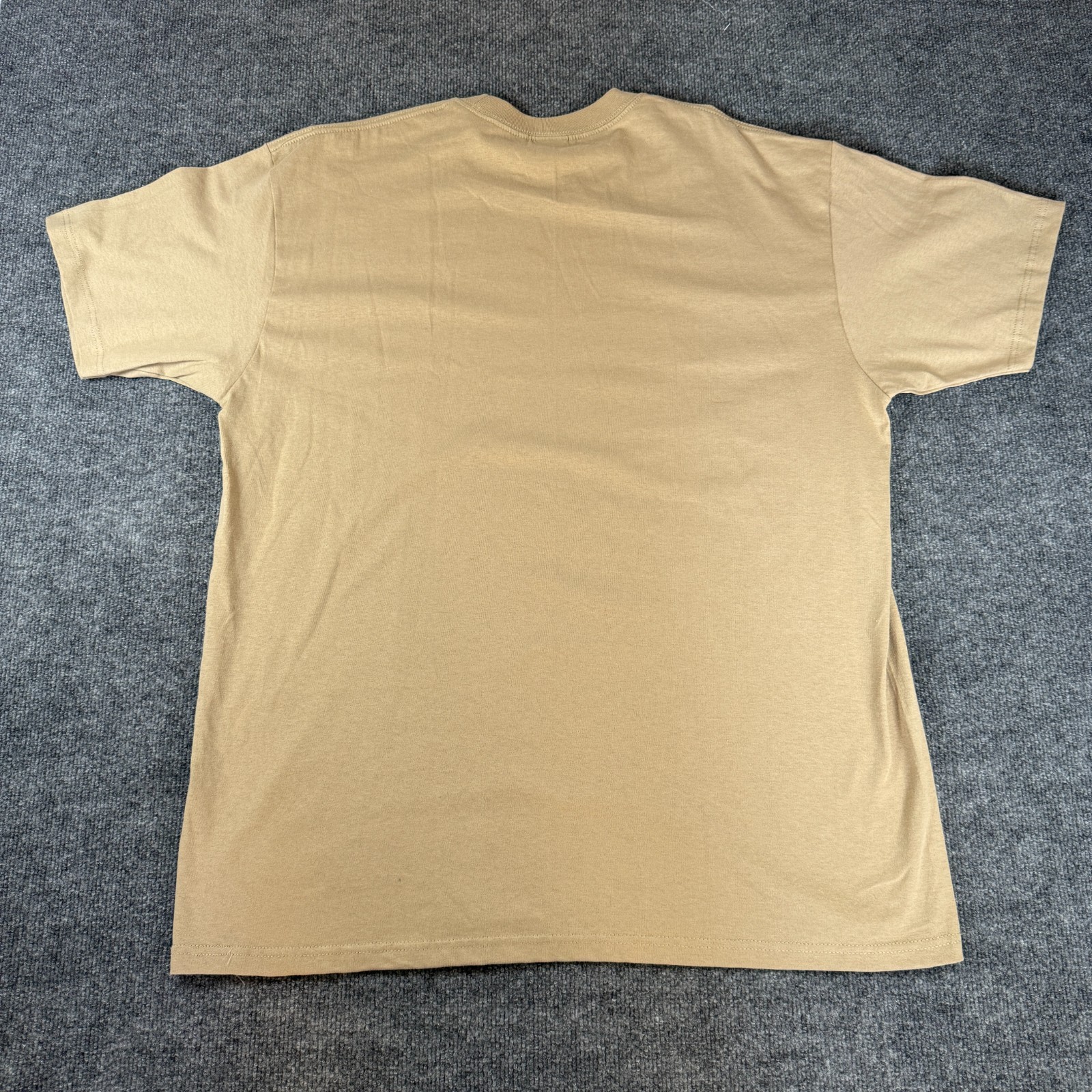 2 NEW PROCLUB HEAVY WEIGHT T-SHIRT ORANGE/BROWN PRO CLUB BLANK 2XL 2PC gallery