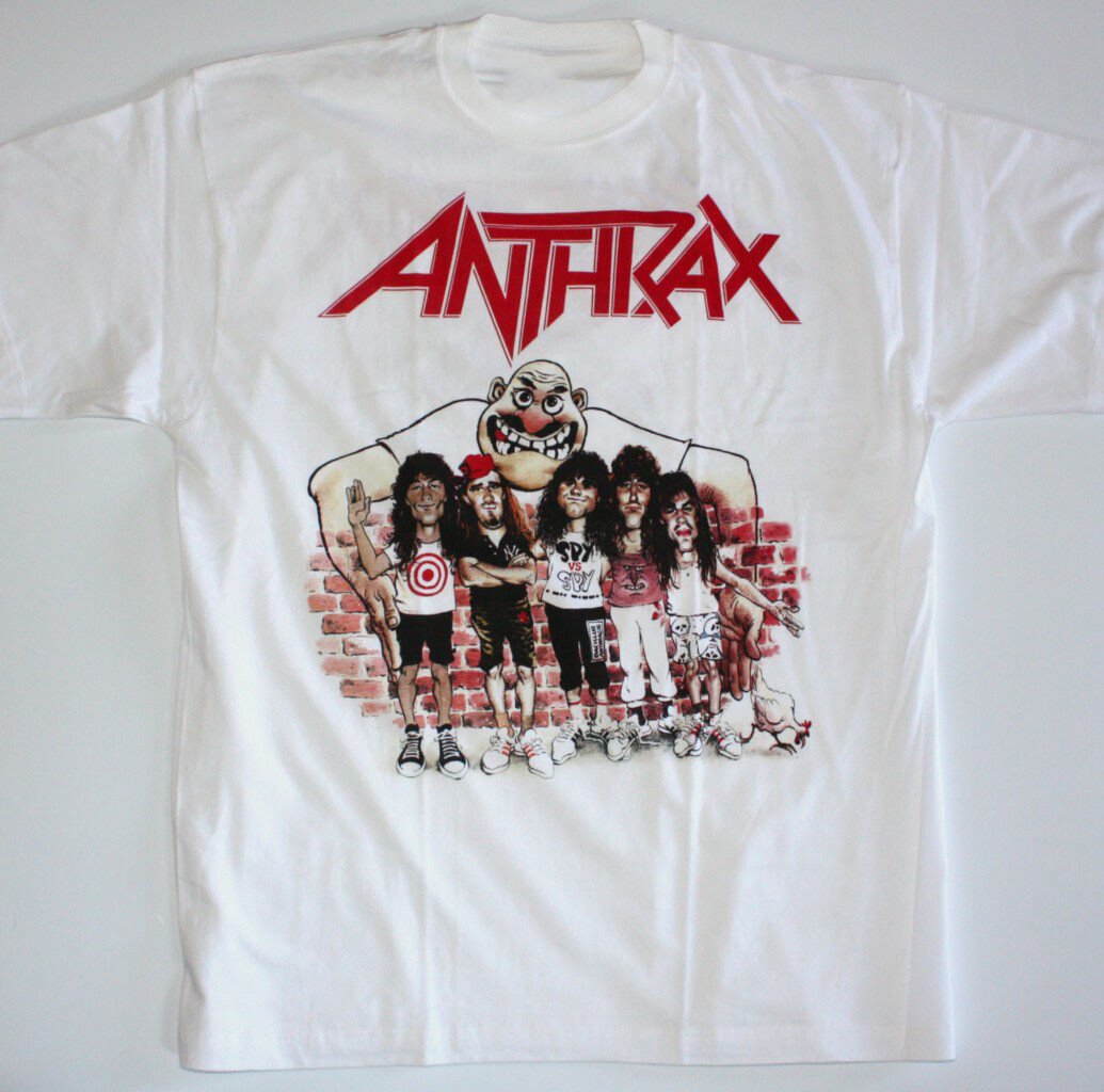 ANTHRAAX STATE OF EUPHORIA  White Men ALL Size  T-shirt D566