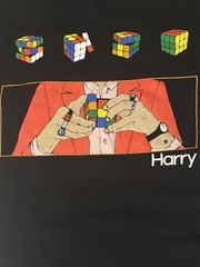 Harry Styles 2018 Rubiks Cube Tour T Shirt Adult Medium One Direction Rare
