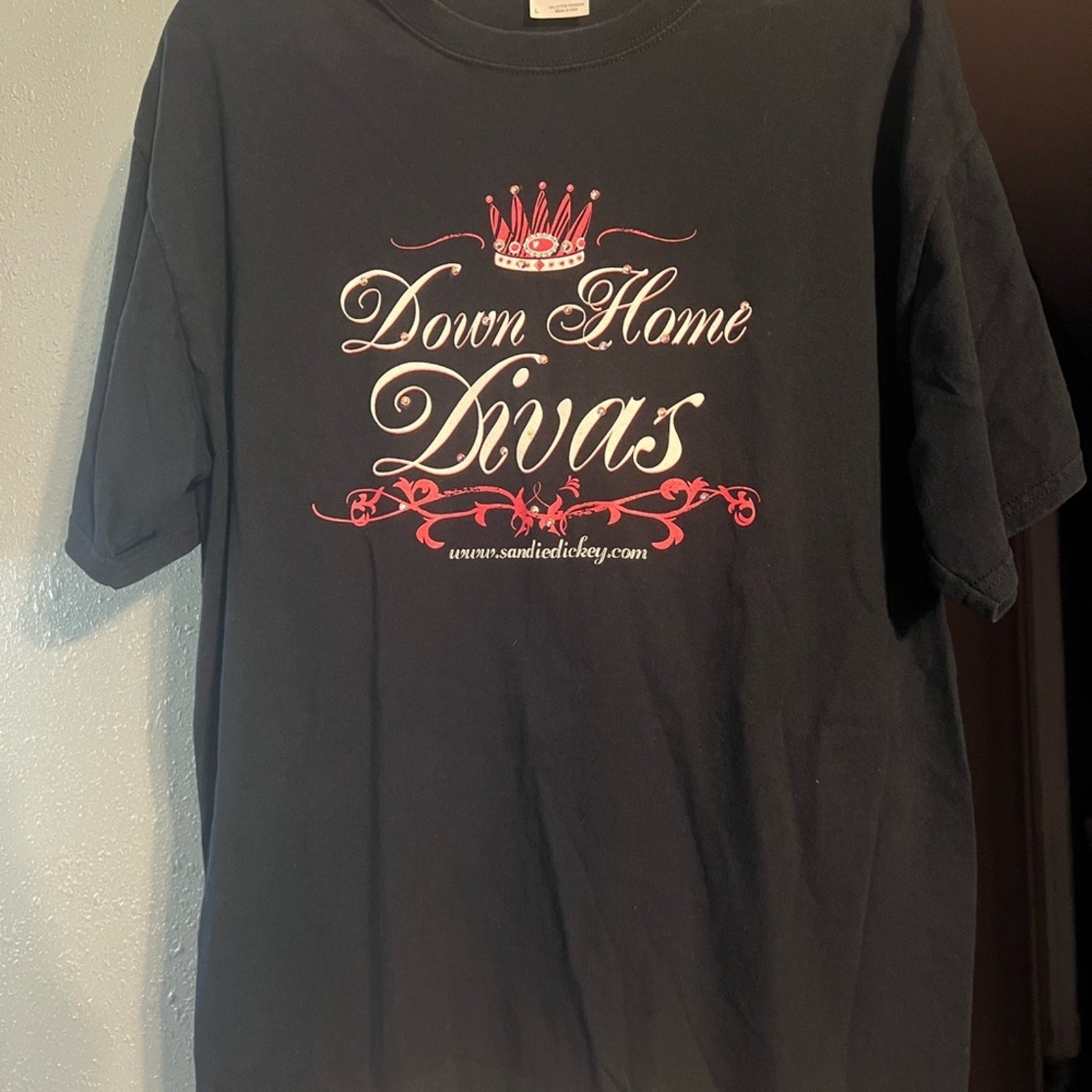“Down Home Divas” T Shirt Black Sandie Dickey gallery