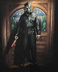 Fright Rags Halloween Ends Michael Myers T-Shirt Size LG Large Horror Movie OOP