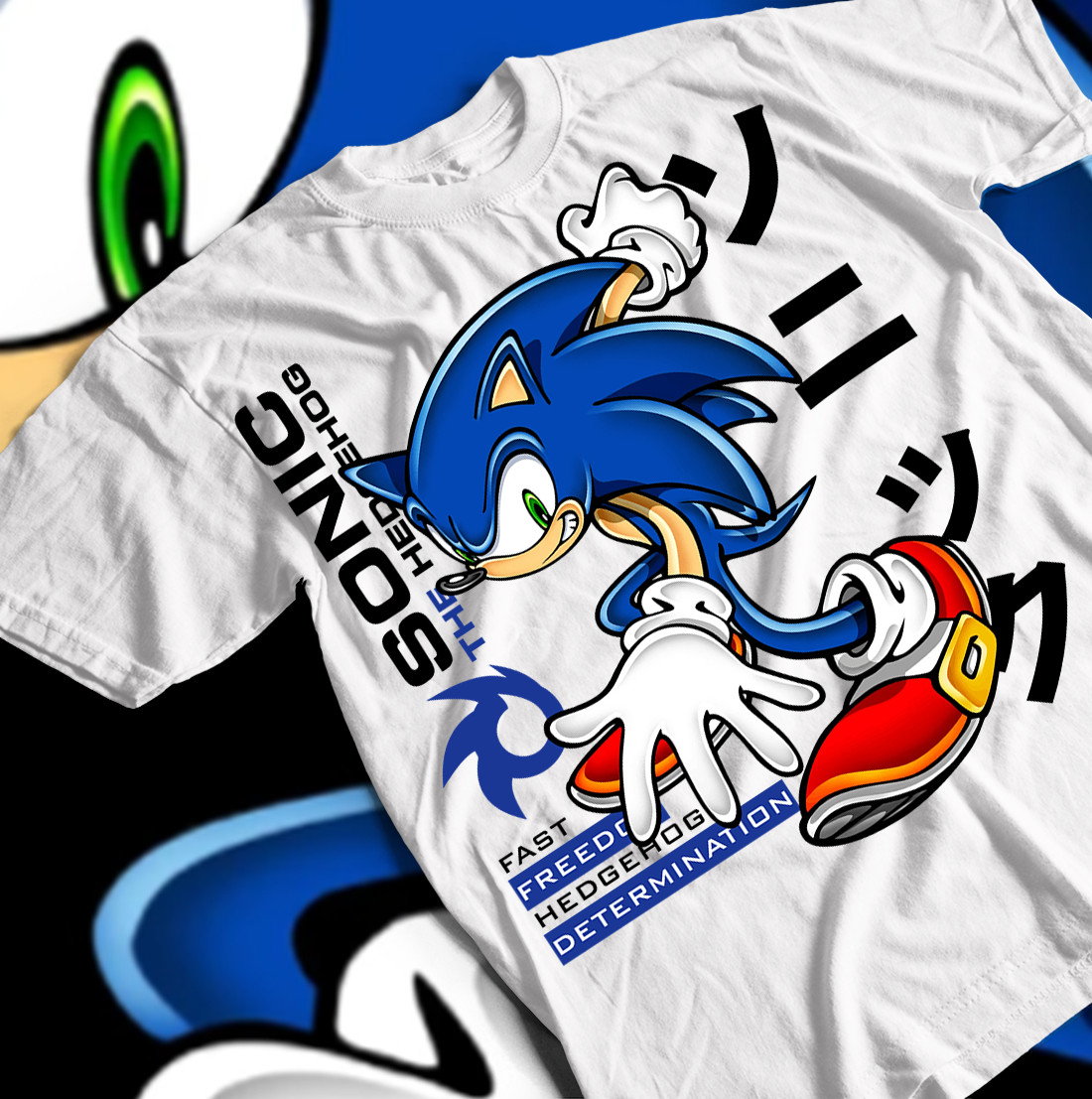 Shadow The Hedgehog T-Shirt Heroes Tee Sonic Heroes Vintage Gift Shirt All Size