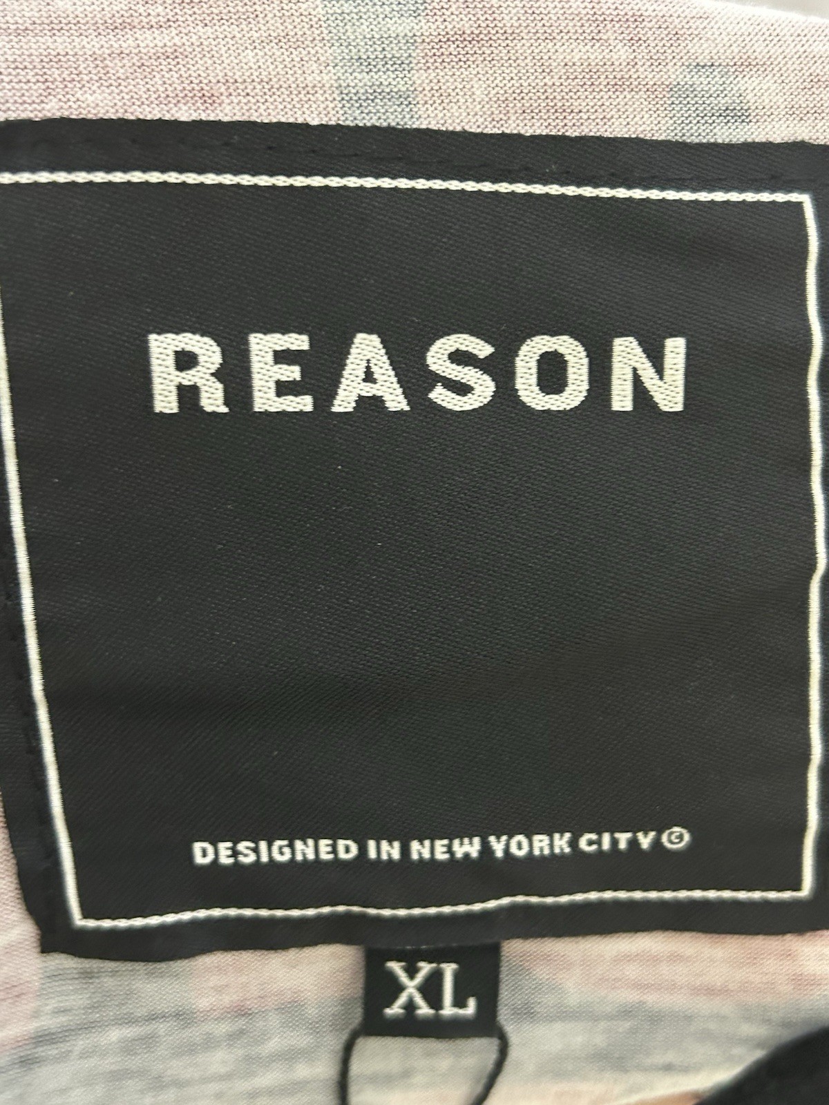 Reason Brand All Over Graphic T-Shirt Men's Size XL Multi Colors Unisex NWT gallery