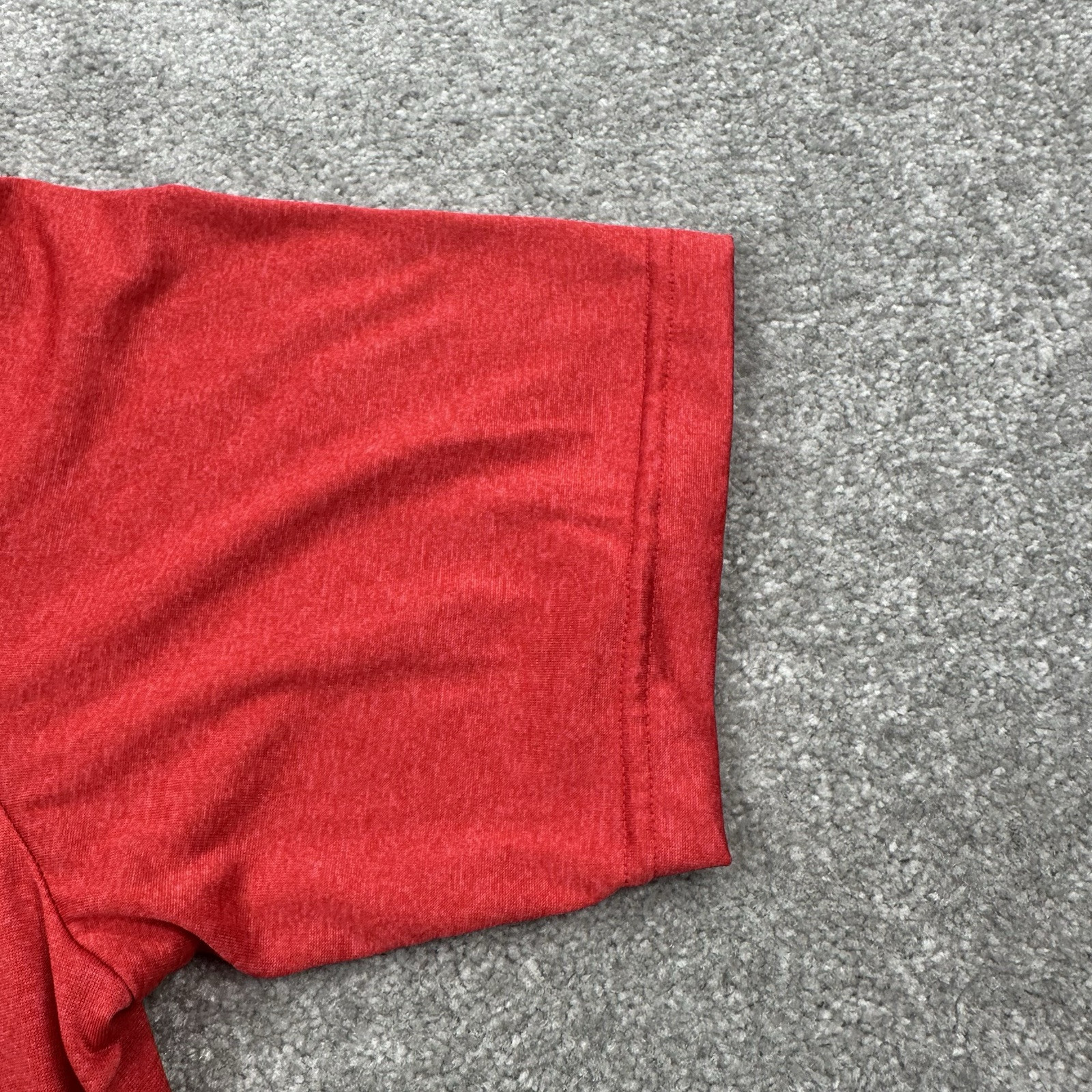 Sport Tek Adult T Shirt Size Small Red Short sleeves Crew Neck gallery