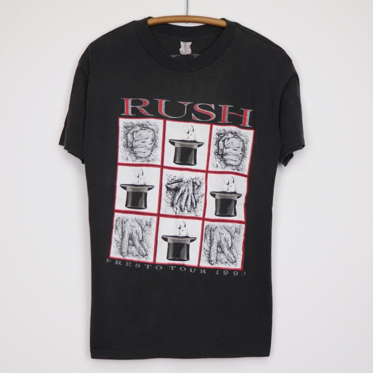 Rush Vintage 90s Bootleg Presto Tour Rock Band Shirt