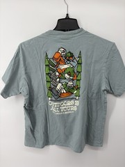 D.J. Javier x Marmot Mountain Work “Outdoor Is All Yours” Blue Mens XL Tee