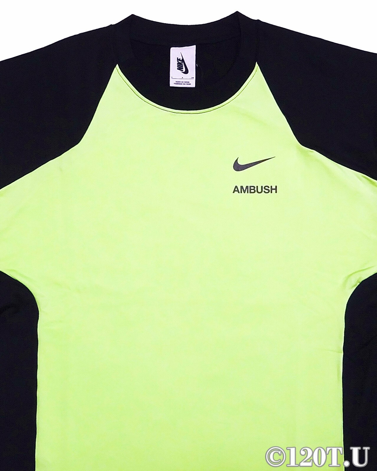 Nike x AMBUSH Short-Sleeve T-Shirt Ghost Green/Black CW8002-358 Size M NWT gallery