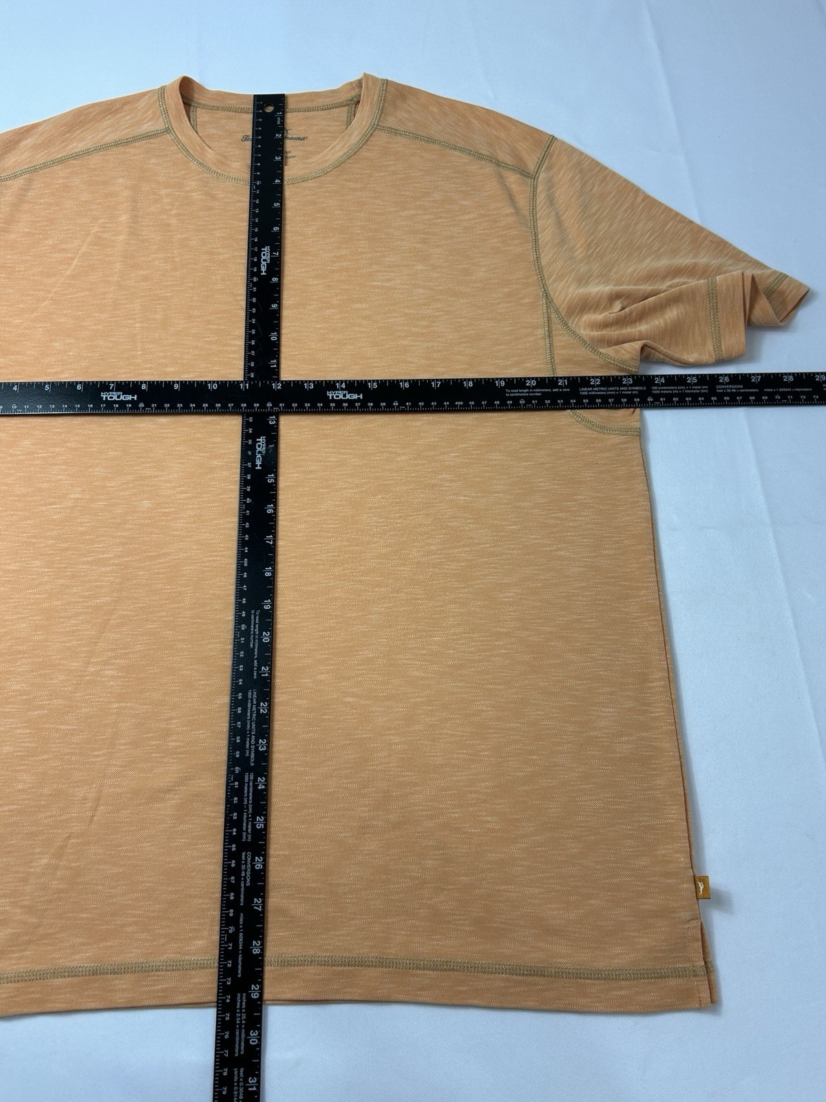 Tommy Bahama Short Sleeve T Shirt Mens Large Orange Tangle Blend Tee Crewneck gallery