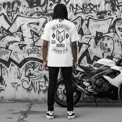 *HEADRUSH* (White) ~Chosen Few~ Short Sleeve T-Shirts