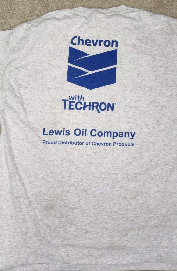 Port & Company Florida Gators Shirt Mens Extra Large XL Gray Blue Chevron Oil gallery