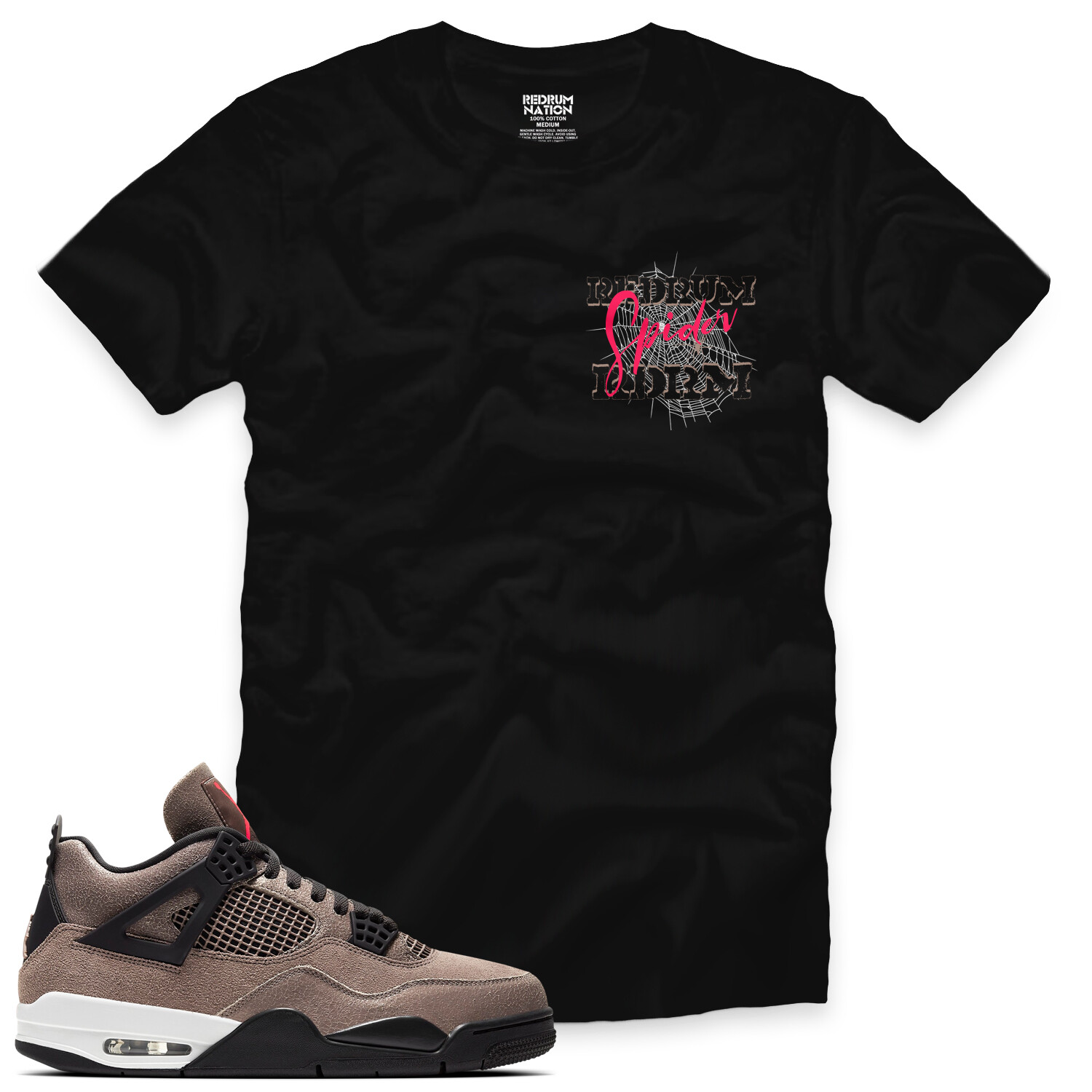 Taupe Haze 4 Redrum Spider T-Shirt gallery