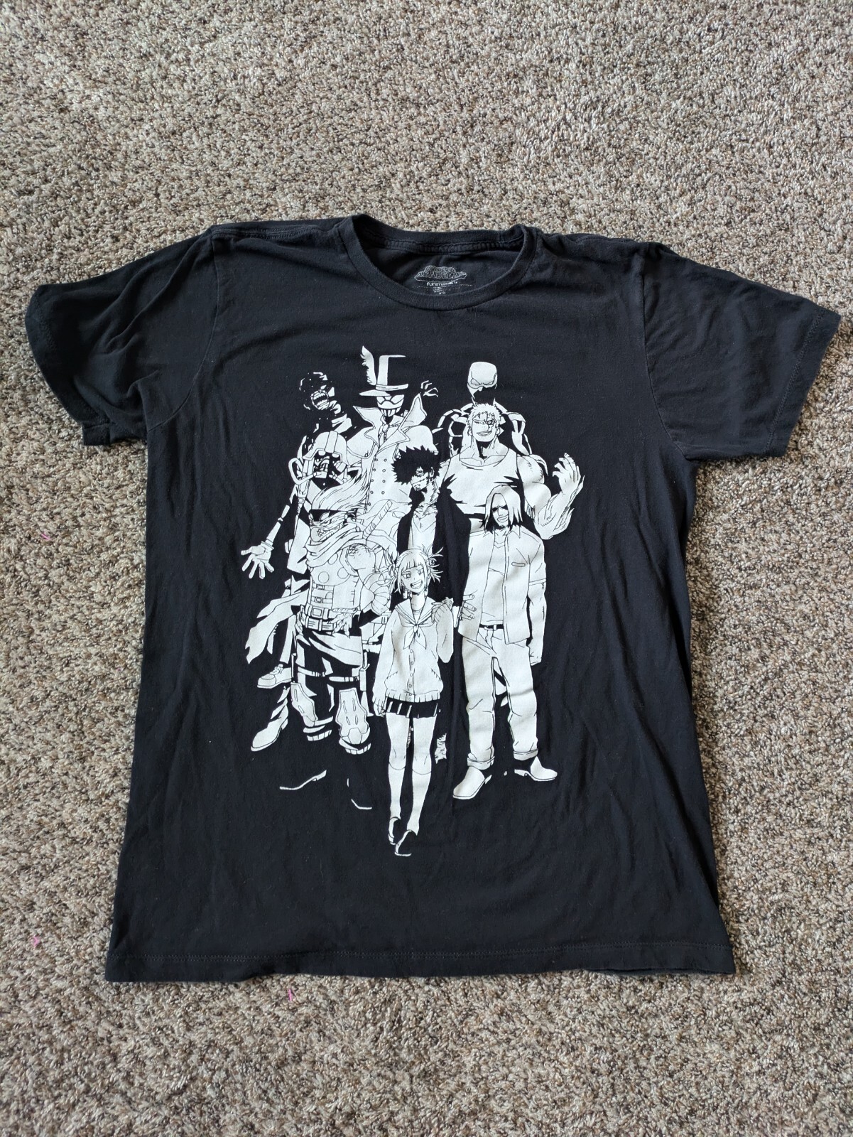 My Hero Academia Vanguard Toga Action Anime T Shirt Funimation Men's Size L gallery