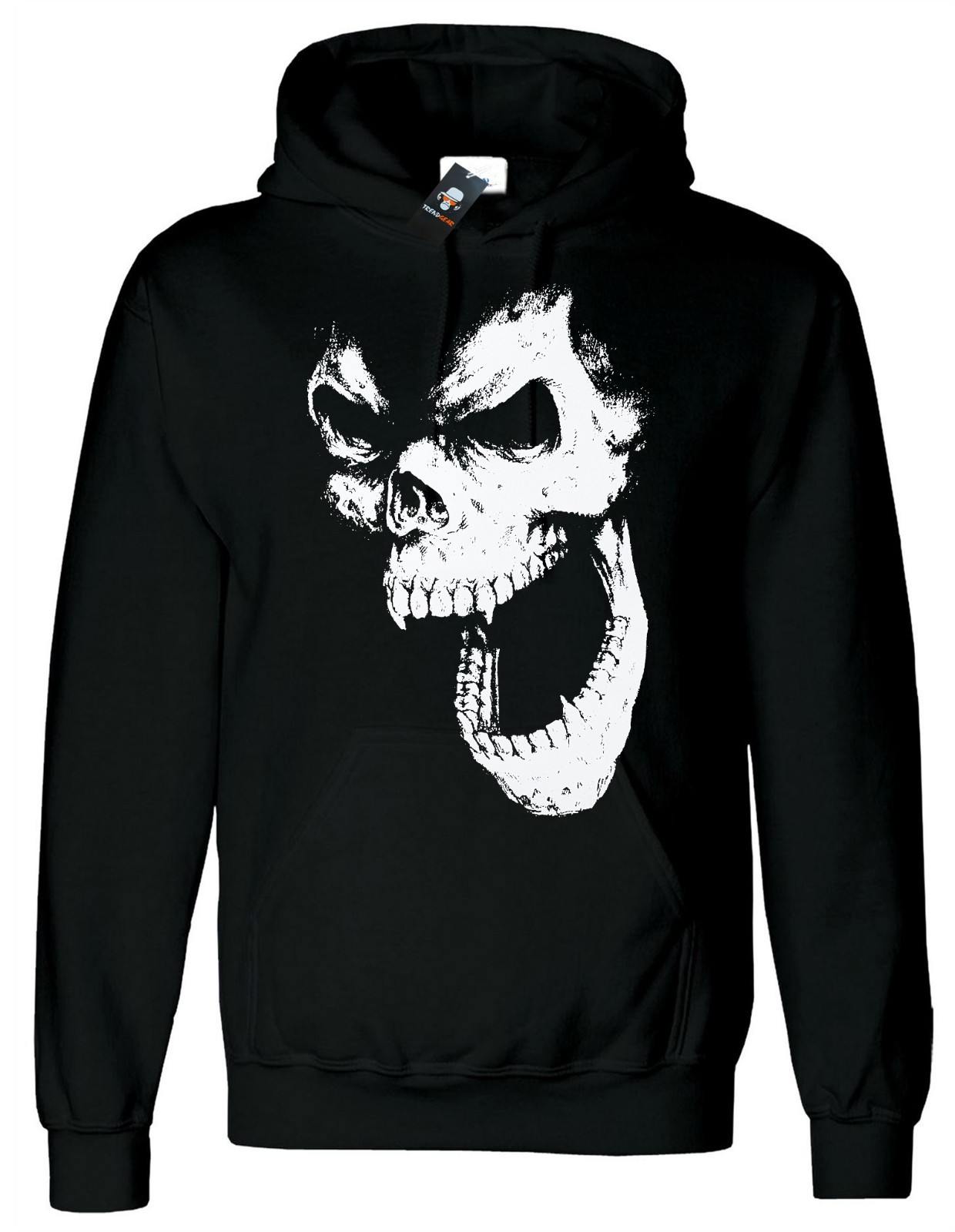 SKULL OUT Hoody Vampire Halloween Gothic Metal Goth Punk Hood Christmas XS-4XL gallery