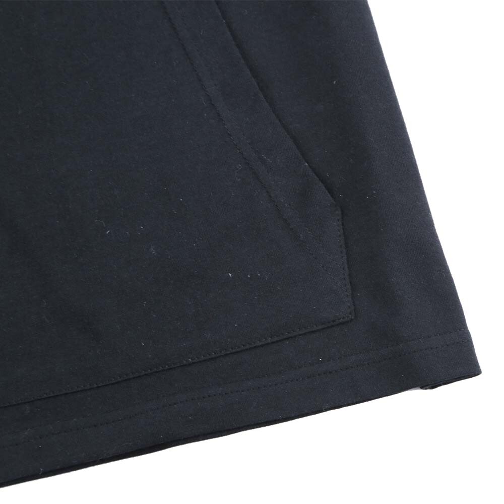 Men's Black T-Shirt with Vibrant Colorful Striped and Casual Hood Design gallery
