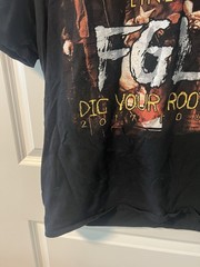 FLORIDA GEORGIA LINE DIG YOUR ROOTS 2017 TOUR SHIRT Sz L RARE FGL COUNTRY MUSIC