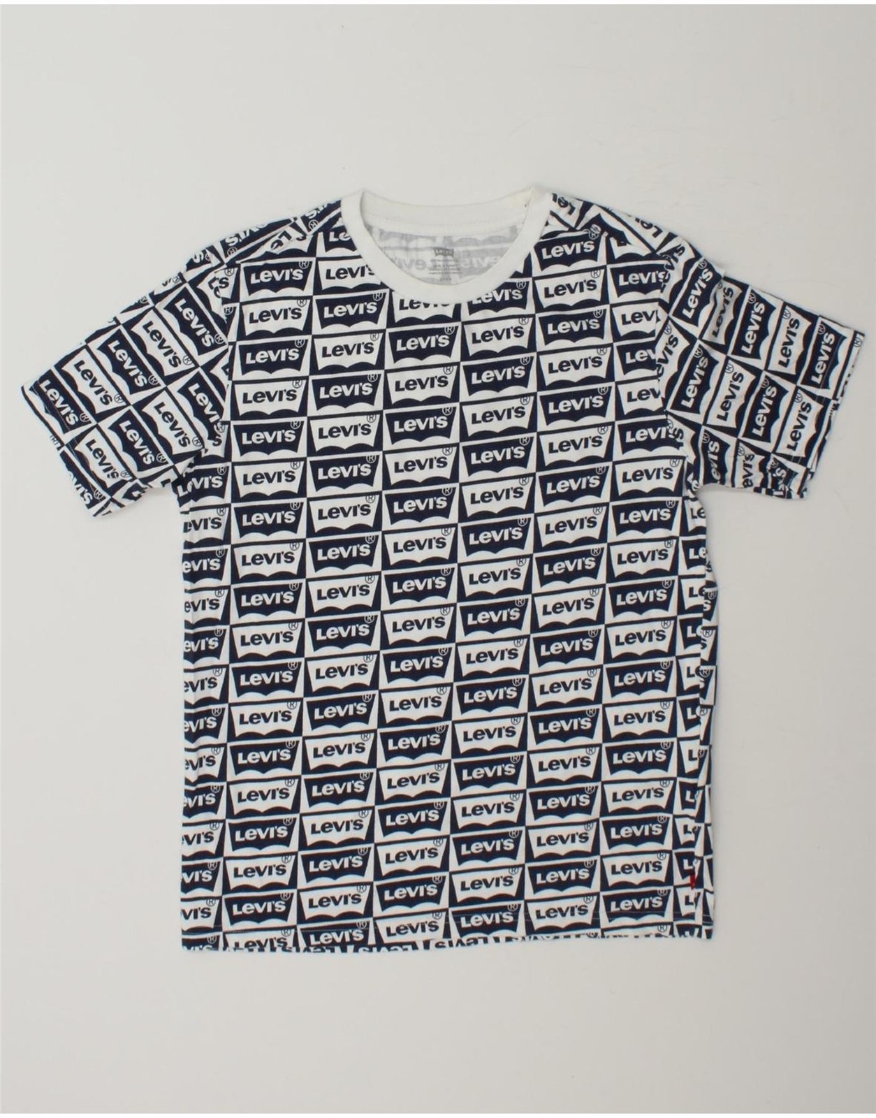 LEVI'S Mens Graphic T-Shirt Top Small Multicoloured Cotton Logo OE08 gallery