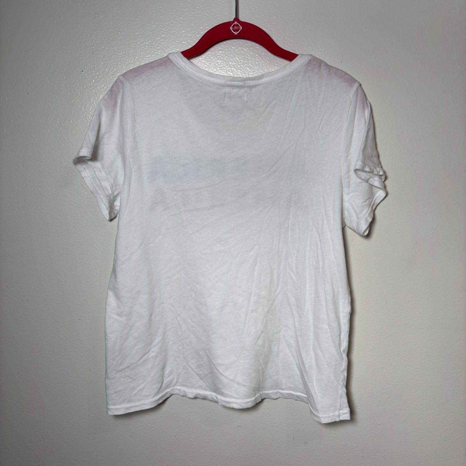 Denim & Supply Ralph Lauren Women Sz M America Graphic T-Shirt White *READ* gallery