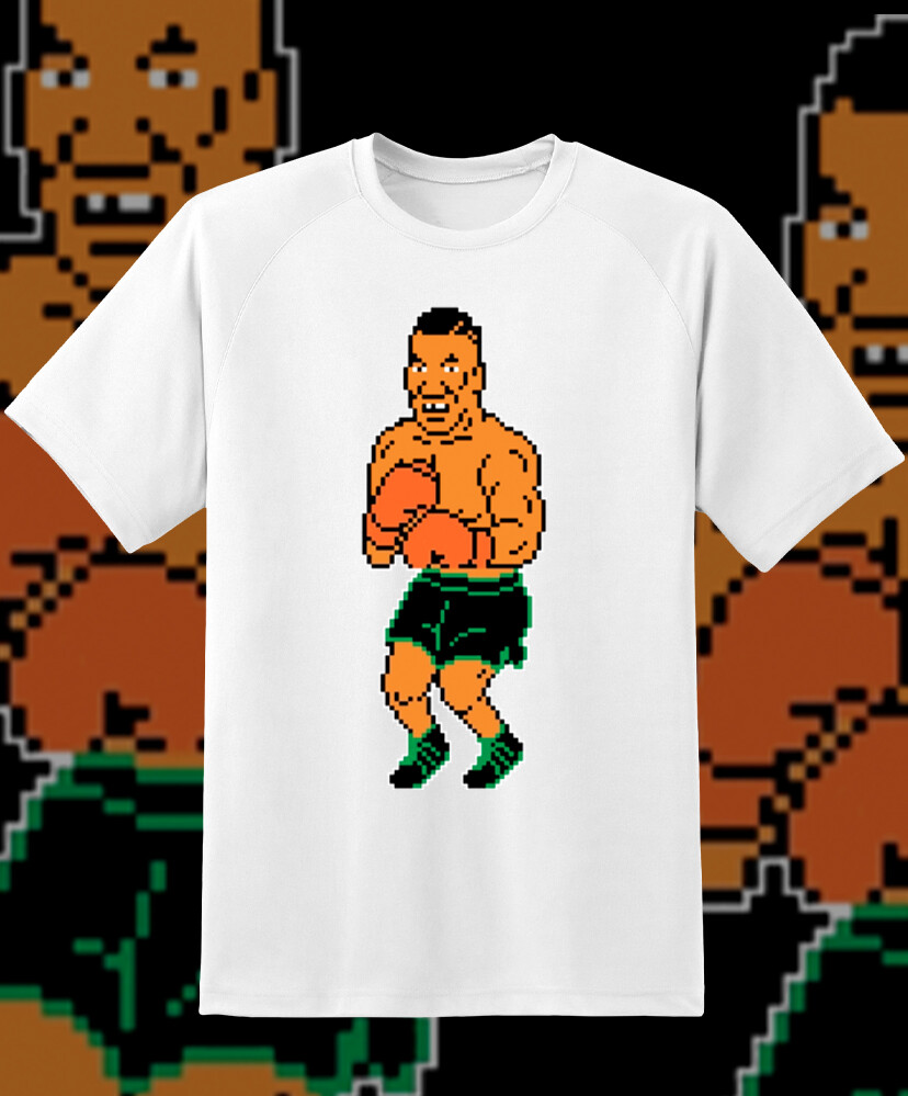 Mike Tyson 8 bit Punch Out art Retro Game shirt Youth to Adult S-6XL Fast Ship! gallery