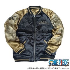 Karakuri Soul x ONE PIECE FOUR EMPERORS Sukajan LUFFY SHANKS BUGGY TEACH 2XL
