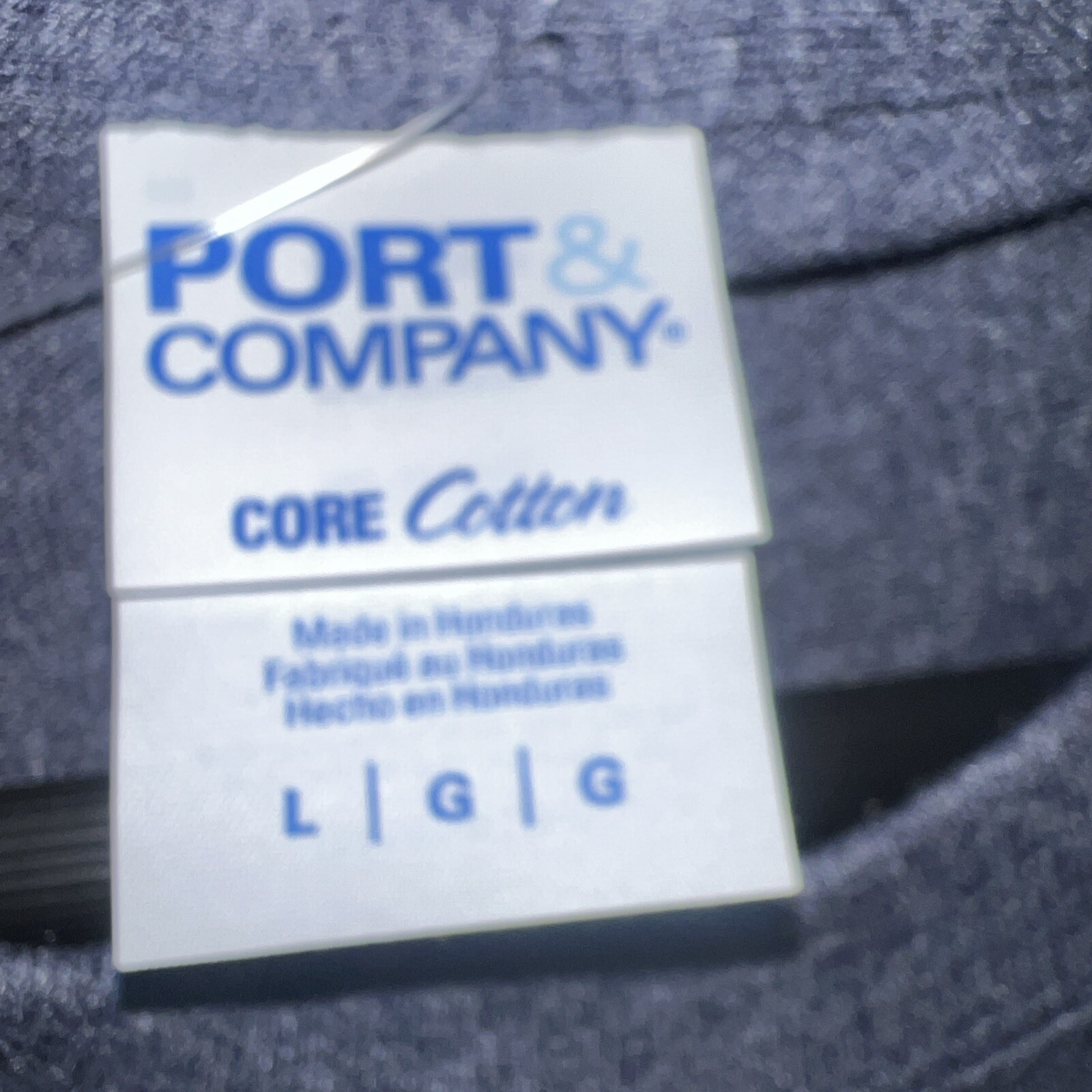Port & Company Philadelphia PA76 Mens T-Shirt Blue NWT gallery