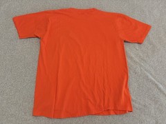 Vintage Diamond Star Skeleton Shuffle Halloween Orange Shirt Made in USA Large