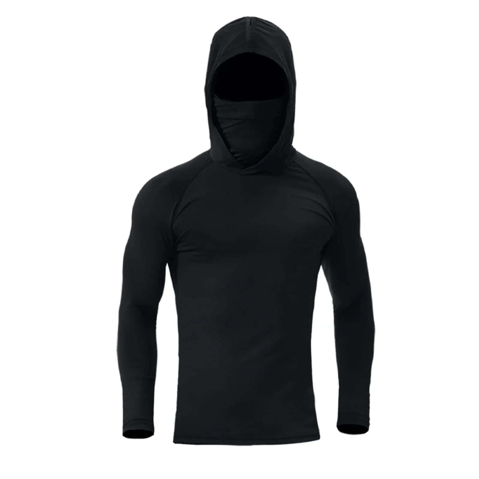 Performance Hoodie Long Sleeve T-Shirts, UPF 50+ Sun Protection Hooded Unisex gallery