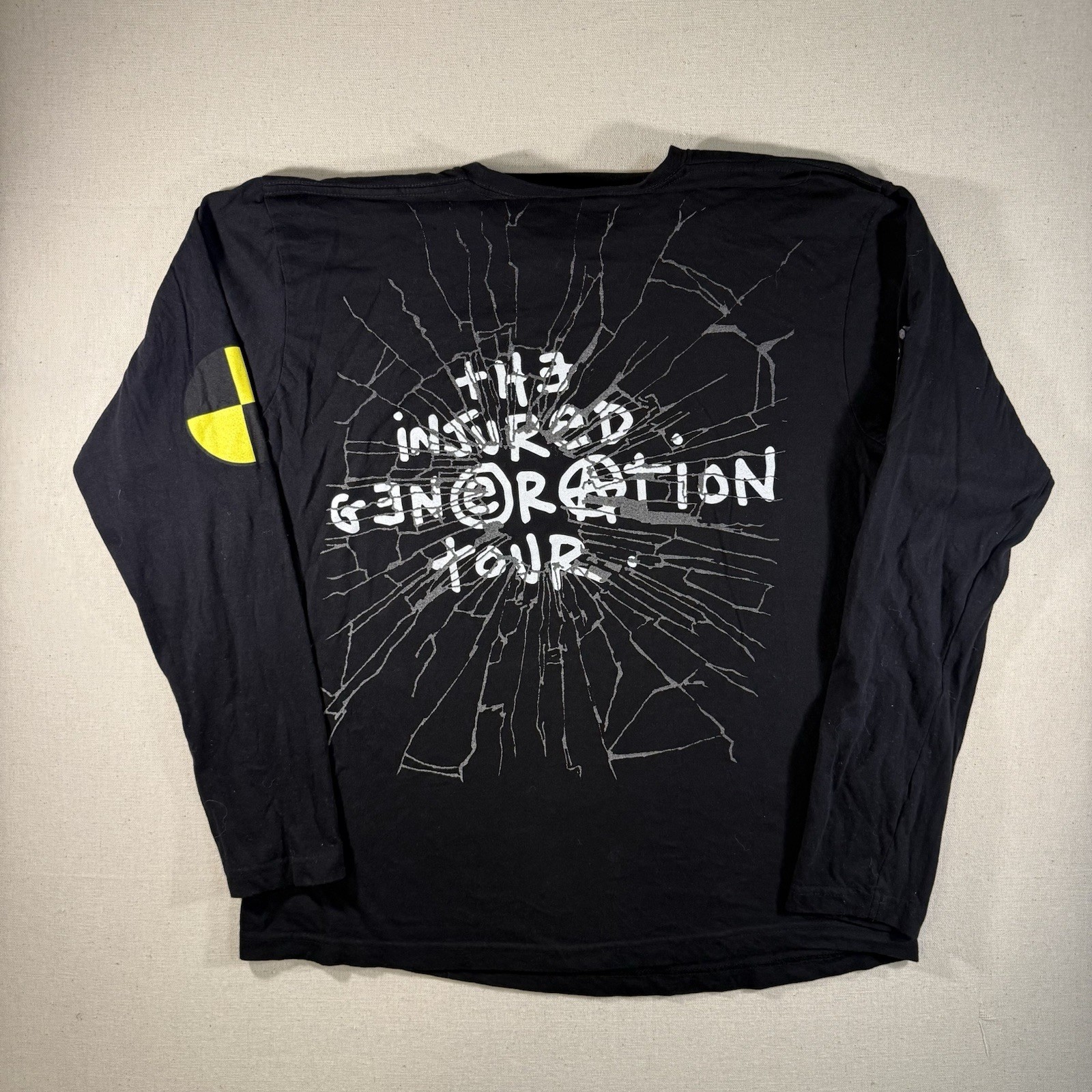 ASAP Rocky Injured Generation Tour Shirt Mens Sz L Double Sided Rap Music 2019 gallery