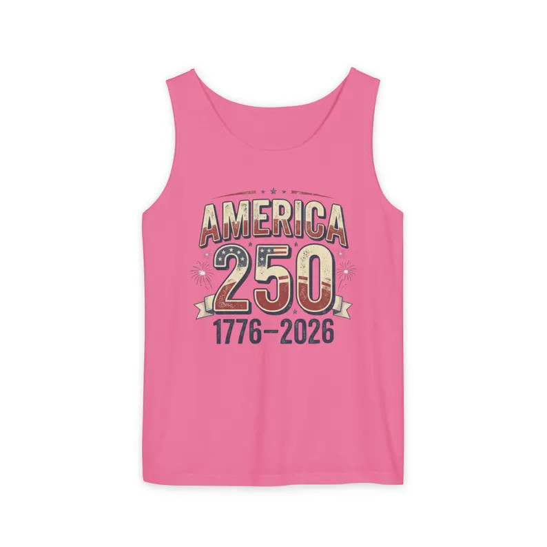 America Patriotic Comfort Tank Top gallery