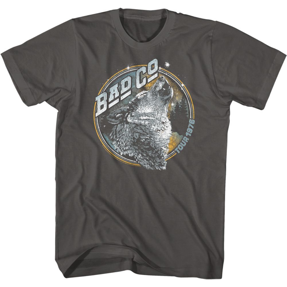 Bad Company Badwolf Smoke Music Shirt gallery