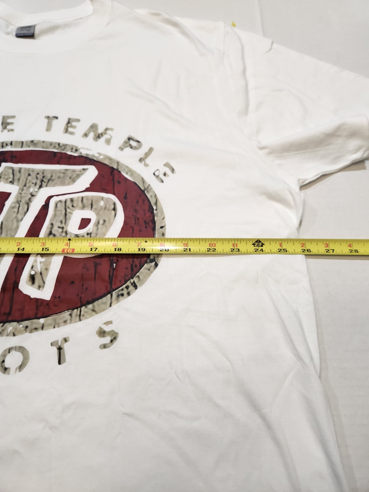 Stone Temple Pilots STP White Digiprint Apparel Premium T-Shirt 2XL gallery