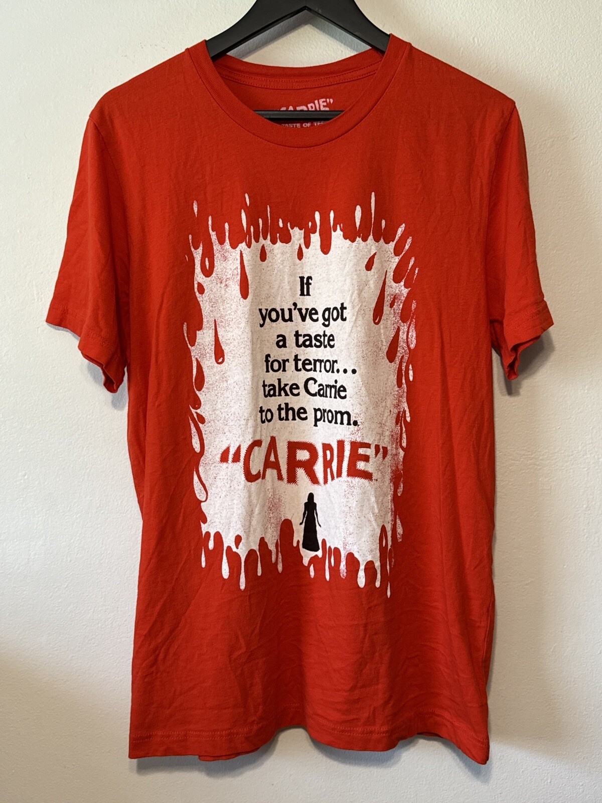 Fright Rags Carrie Horror Movie T Shirt Red Graphic Tee Size L