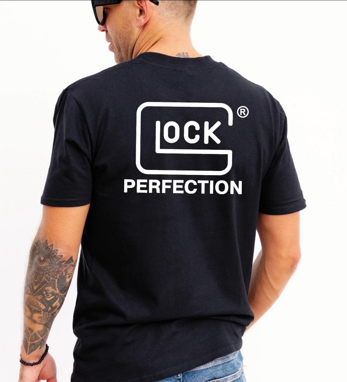 NEW Glock Men's Big Logo t-shirt tee Bella and Canvas shirt gun gift gallery