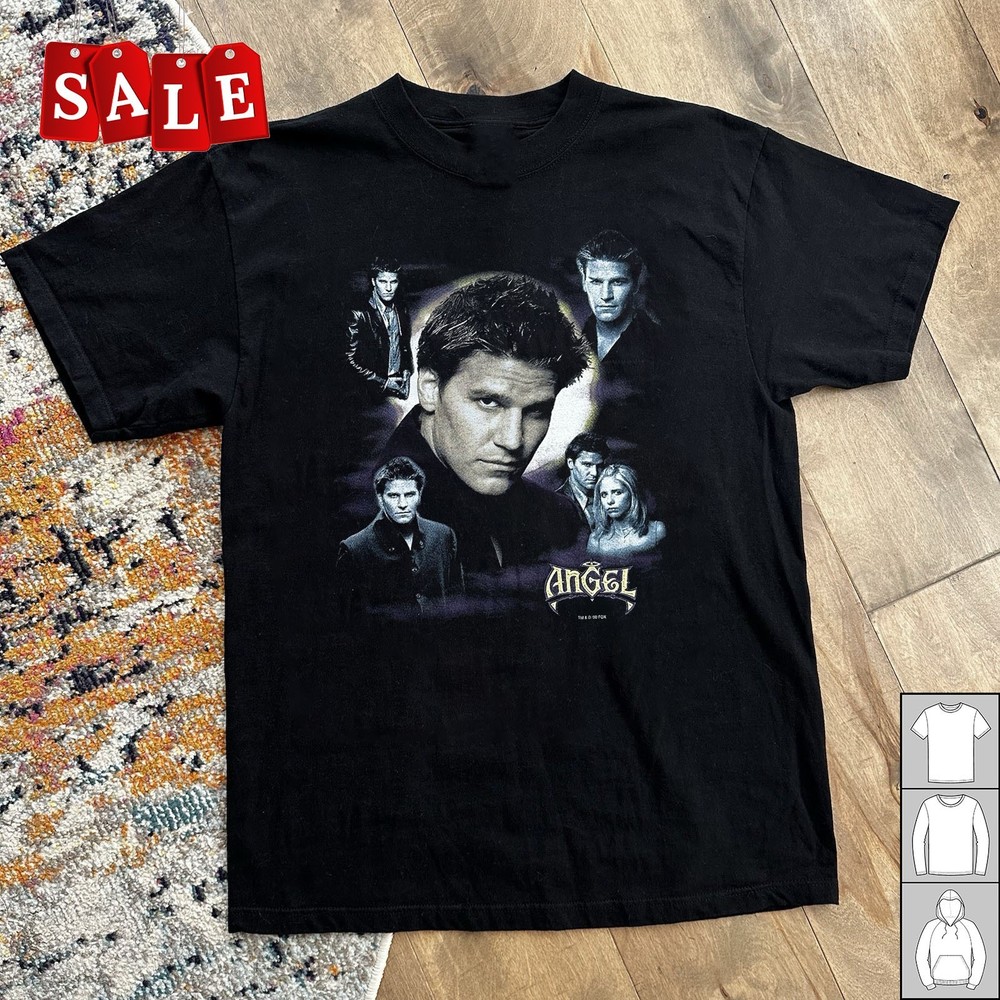 New 2000 Angel Buffy the Vampire Slayer Gift For Fans Unisex S-5XL Shirt UH1339