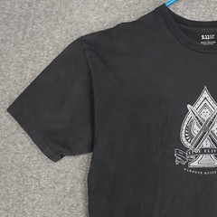 5.11 Tactical purpose built gear Shirt Adult L black Short Sleeve mens casual