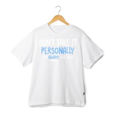 Don’t Take It Personally Sarcastic Quote Graphic T-Shirt Casual Humor Daily Wear