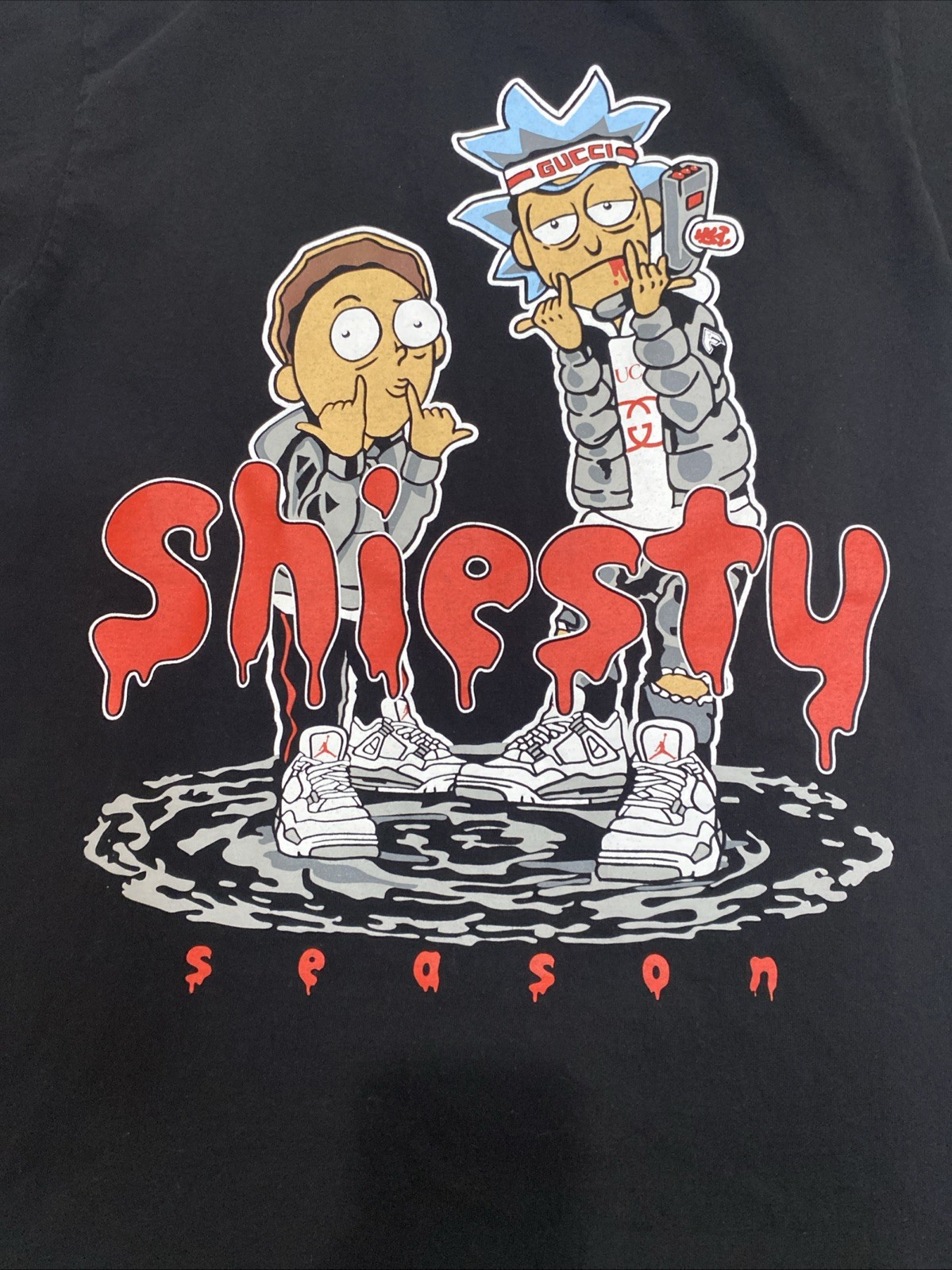 SHAKA WEAR SHIESTY SEASON T-Shirt Urban Streetwear 100% Cotton SUPER MAX HEAVY gallery