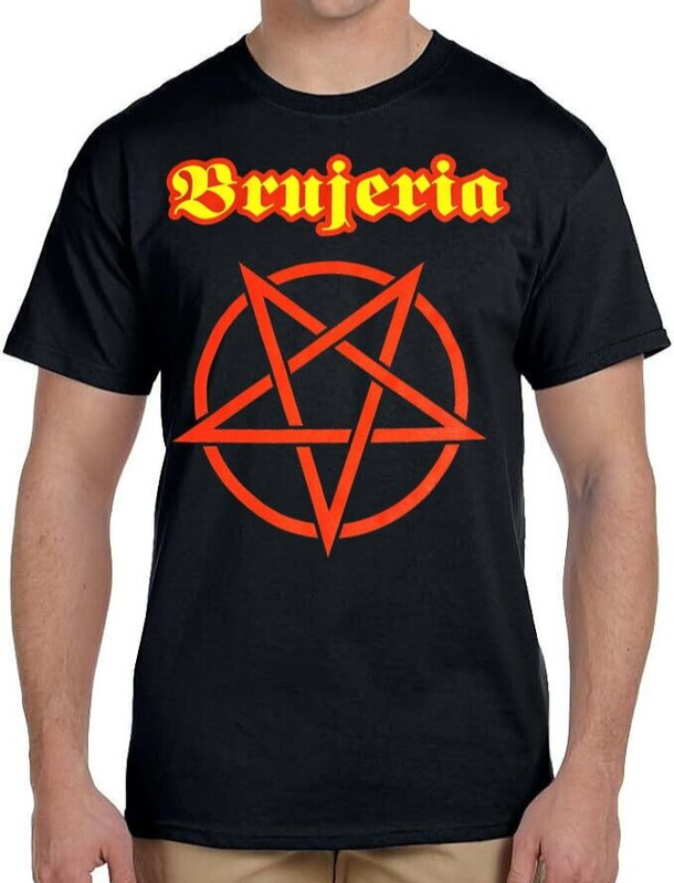 Brujeria Death Metal Band Black T Shirt