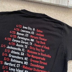 Beartooth S Double Sided Graphic Tour Dates Band Tee Metalcore Hardcore Punk