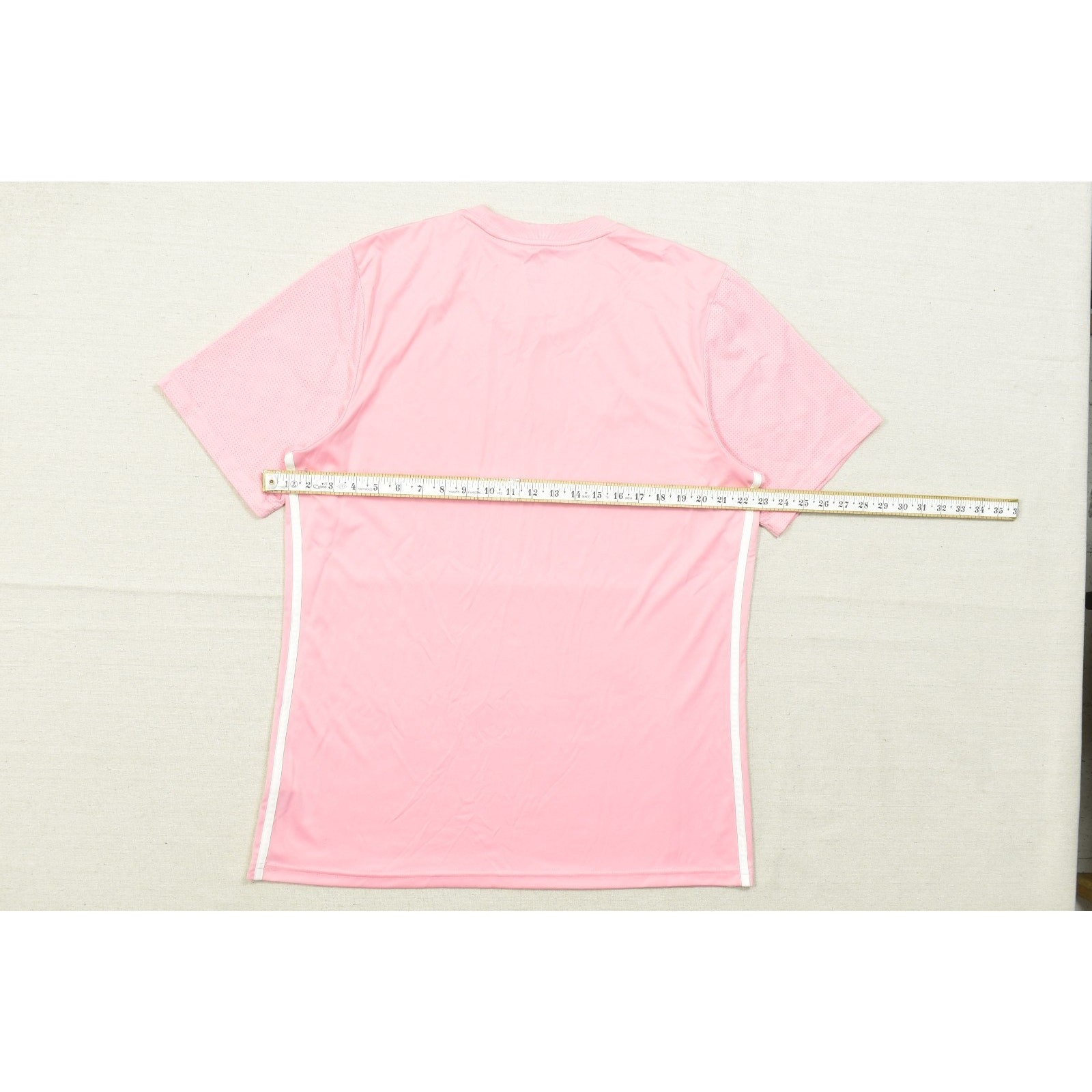 Adidas XL Slim Fit Pink Short Sleeve Training Jersey Tee Shirt 100% Recycled Pol gallery