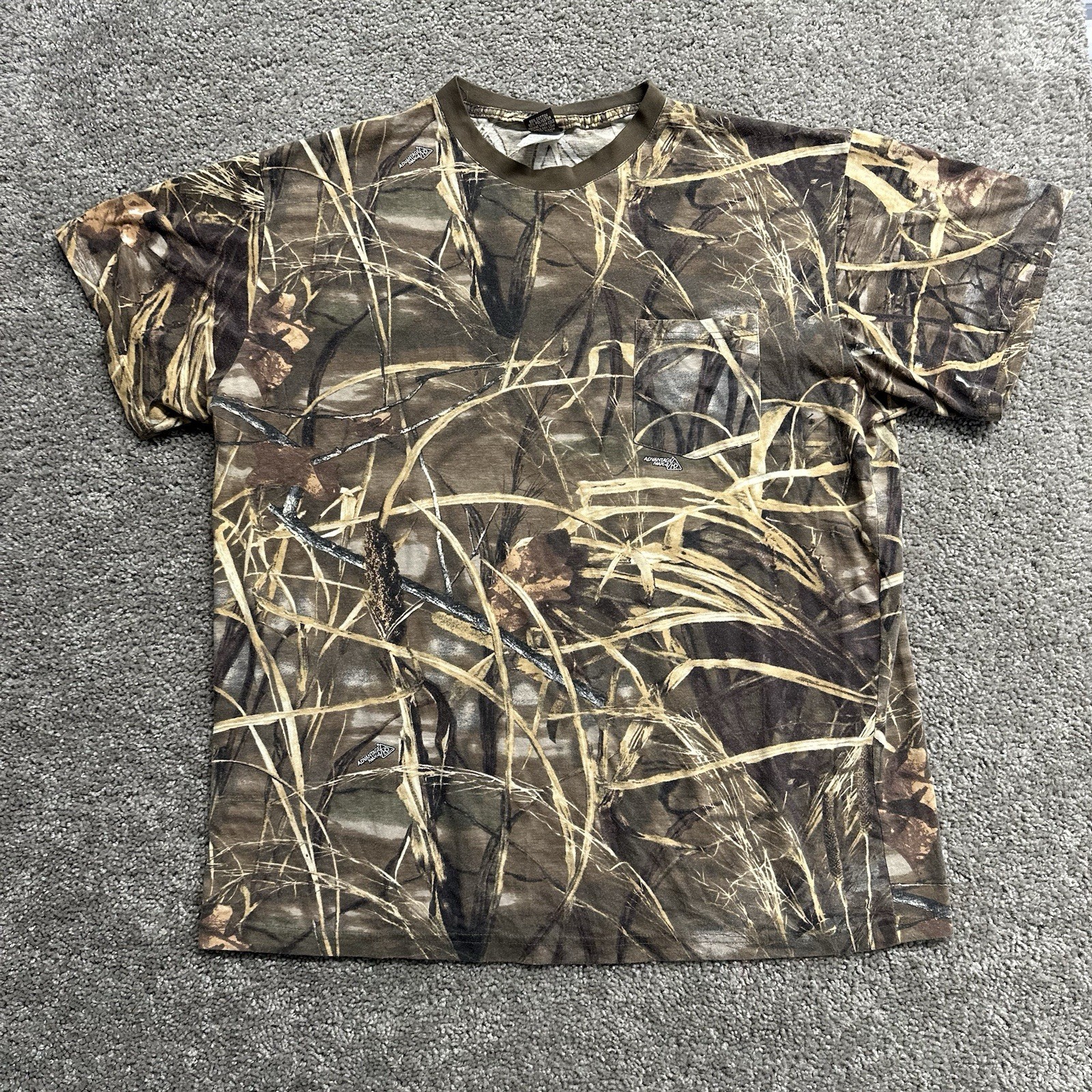 Vintage 90s 2000s Ranger Realtree Camo Pocket T-shirt Made in Brazil 2X-Large XX