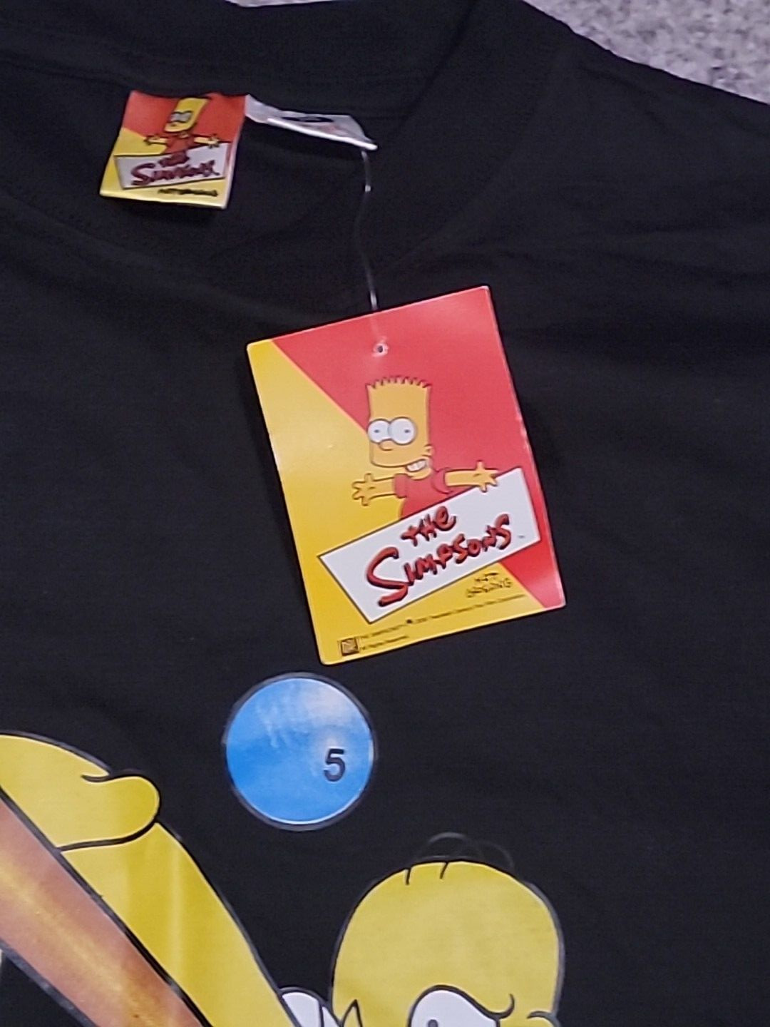 The Simpsons - Homer Free Goo! Vintage T-shirt and Short Set 2000 Medium gallery