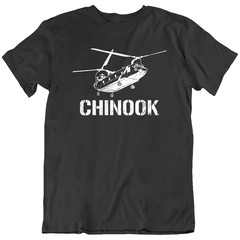 Chinook Boeing CH-47 Helicopter Military US Army Aviation T-Shirt Tee Gift New