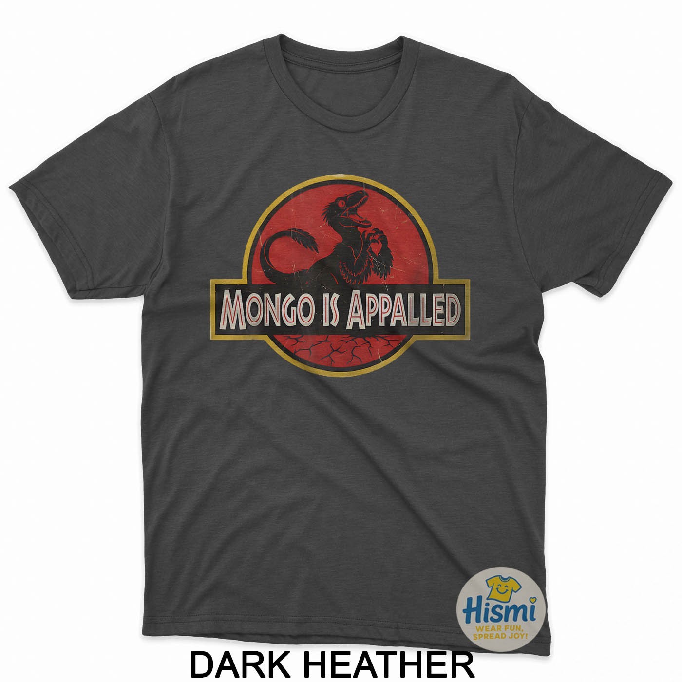 Retro Mongo Is Appalled Vintage Riding Dinosaur T-Shirt gallery