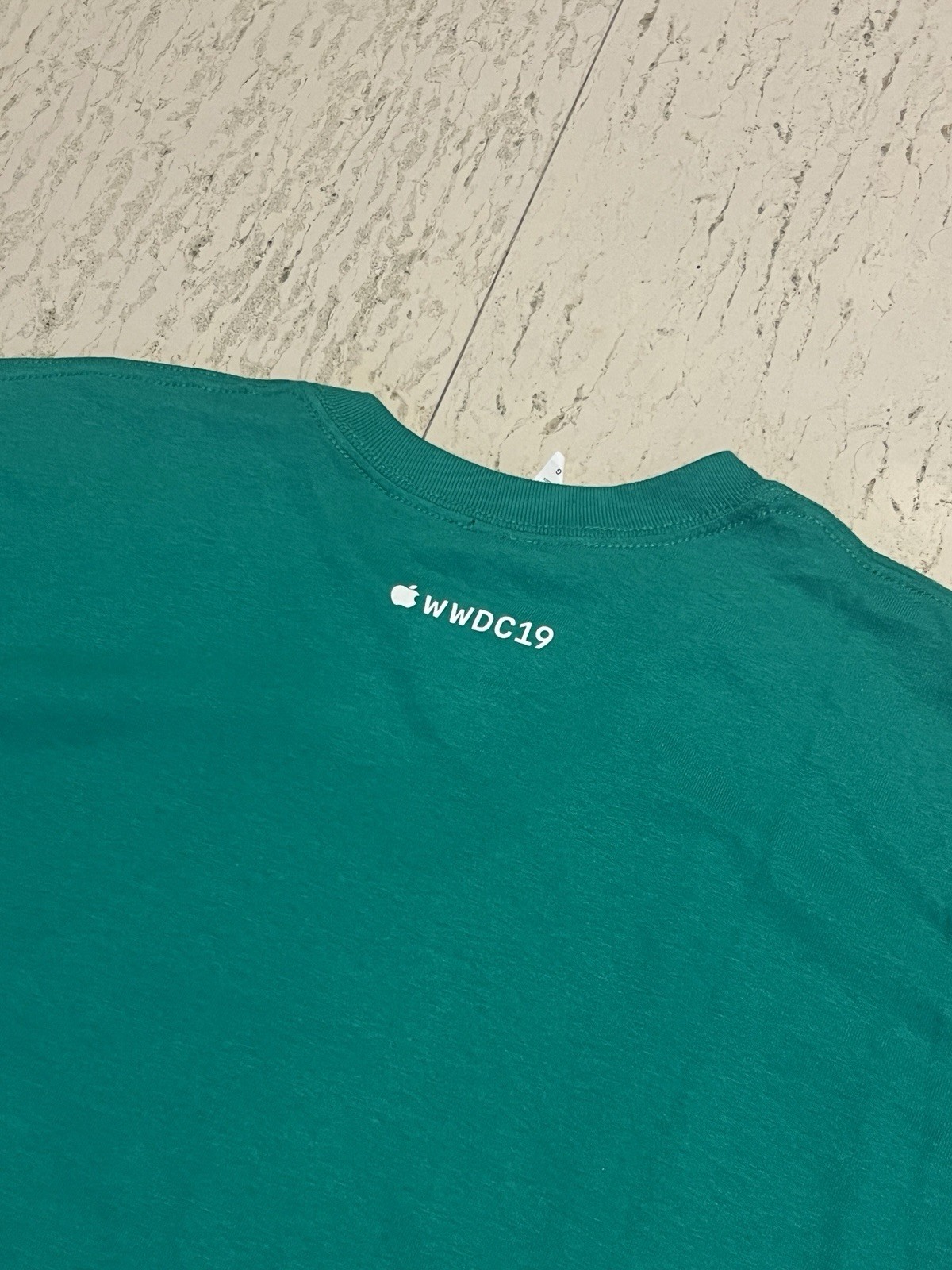 Official Apple WWDC19 Green Embroidered Dub Dub Tee gallery