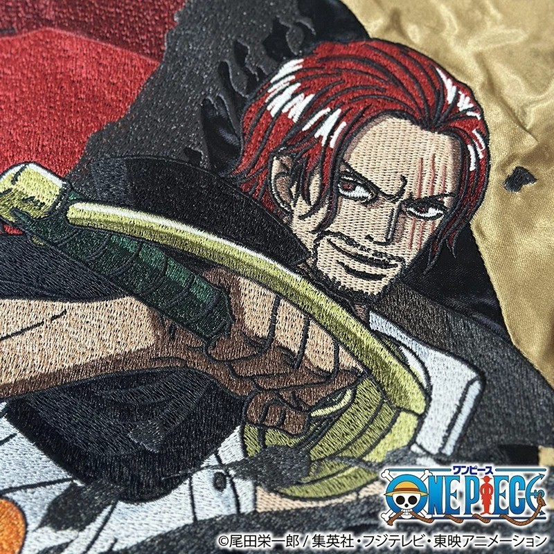 Karakuri Soul x ONE PIECE FOUR EMPERORS Sukajan LUFFY SHANKS BUGGY TEACH 2XL gallery